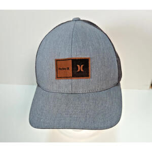 Fairway Hurley Patch Gray Mesh Snapback Truck Hat/Cap The Classics by Yupoong